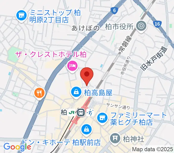 清水尚志ヴァイオリン教室の地図