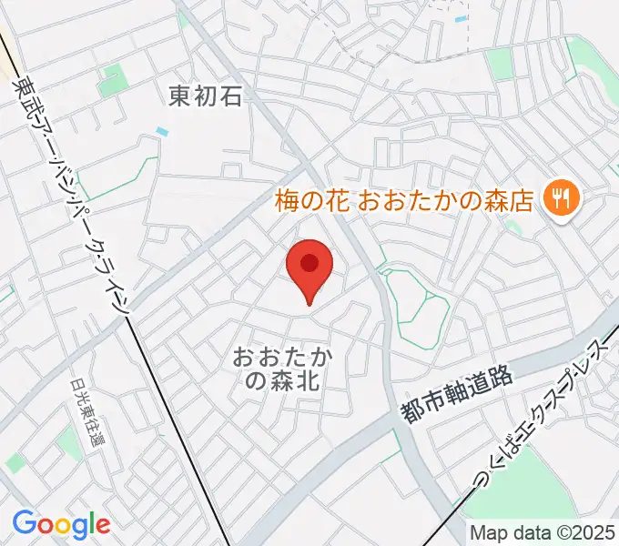 清水尚志ヴァイオリン教室の地図