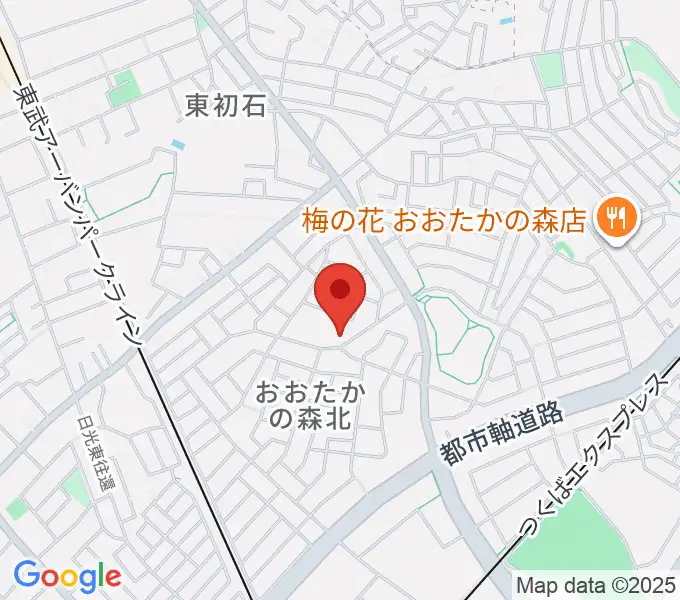 清水尚志ヴァイオリン教室の地図