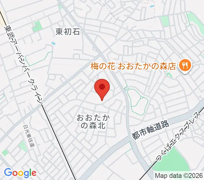 清水尚志ヴァイオリン教室の地図