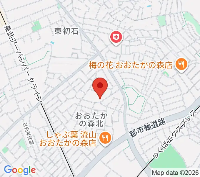清水尚志ヴァイオリン教室の地図
