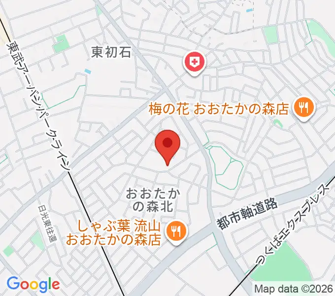 清水尚志ヴァイオリン教室の地図