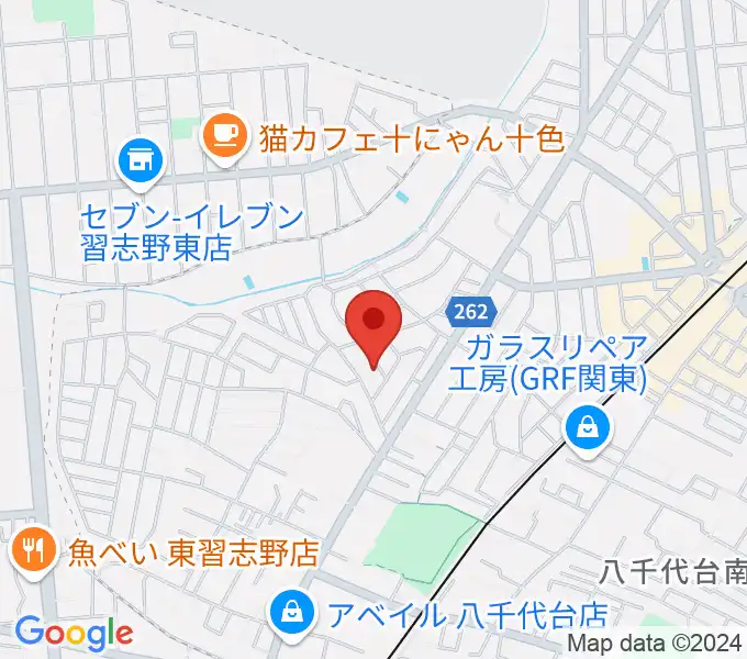 スズキ・メソード 印田クラスの地図