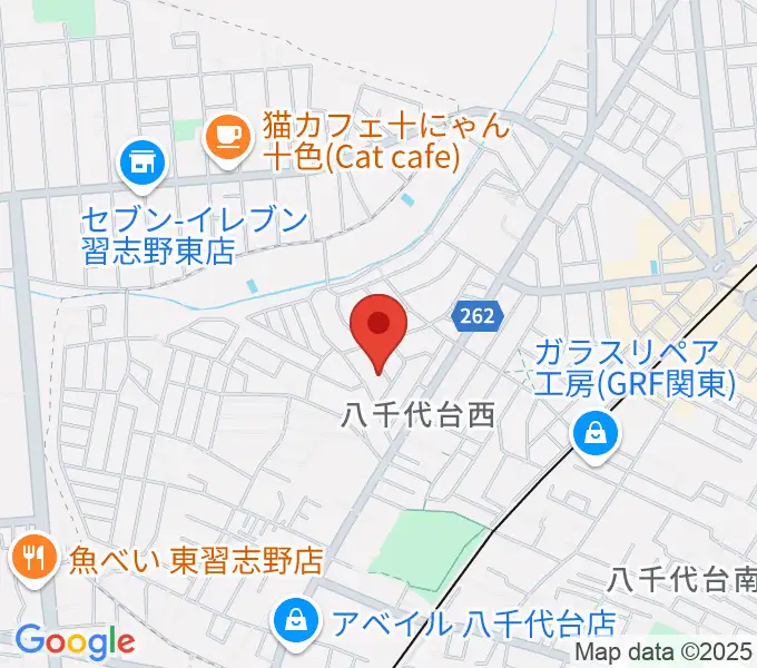 スズキ・メソード 印田クラスの地図