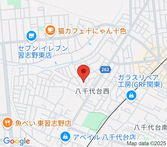 スズキ・メソード 印田クラスの地図