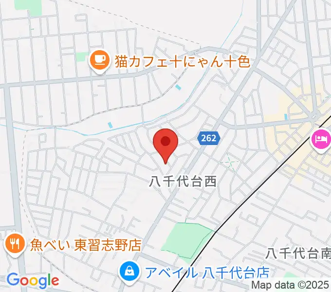 スズキ・メソード 印田クラスの地図