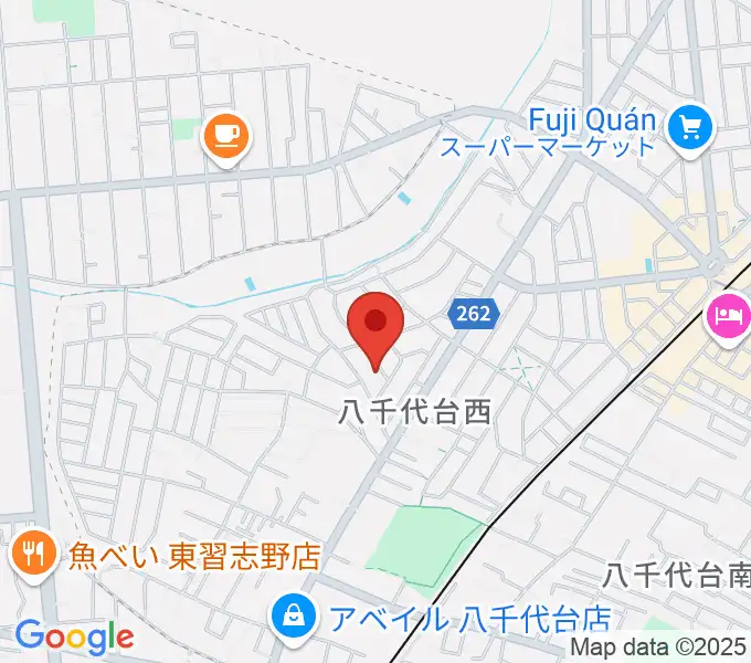 スズキ・メソード 印田クラスの地図