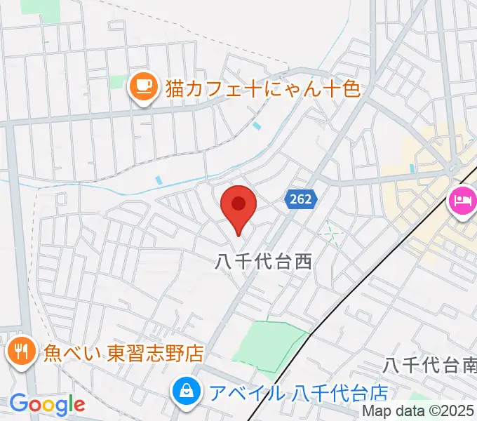 スズキ・メソード 印田クラスの地図