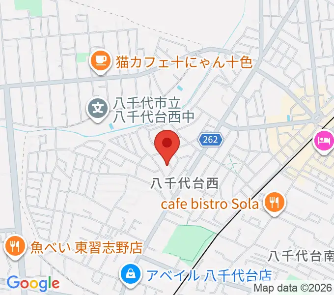 スズキ・メソード 印田クラスの地図