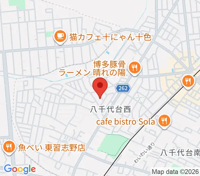スズキ・メソード 印田クラスの地図