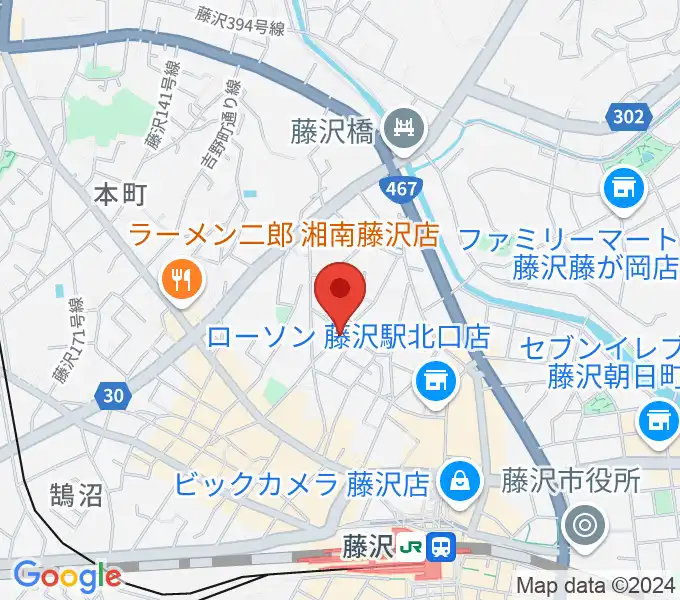 どるちぇ音楽教室レンタルスタジオの地図