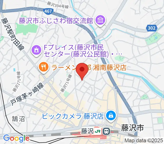 どるちぇ音楽教室レンタルスタジオの地図