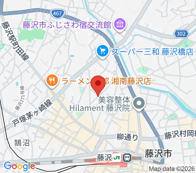 どるちぇ音楽教室レンタルスタジオの地図