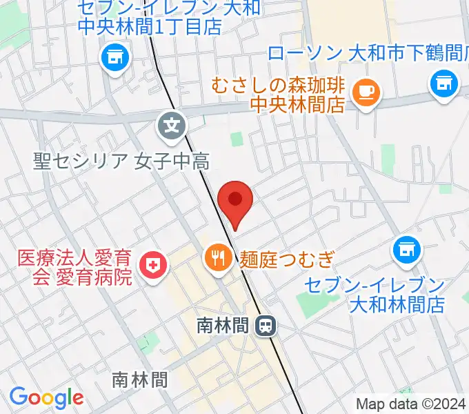 スズキメソード 守田クラスの地図