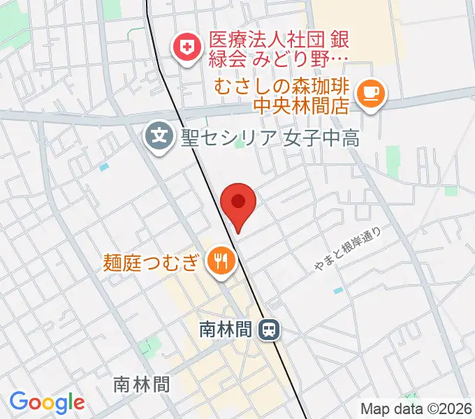 スズキメソード 守田クラスの地図