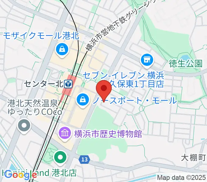 アサフ音楽院の地図