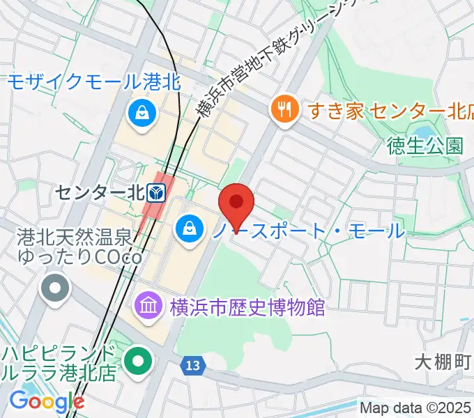 アサフ音楽院の地図