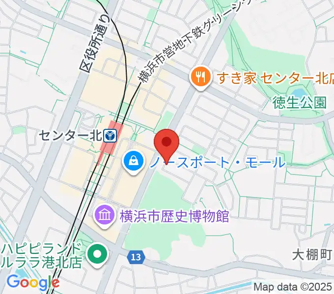 アサフ音楽院の地図