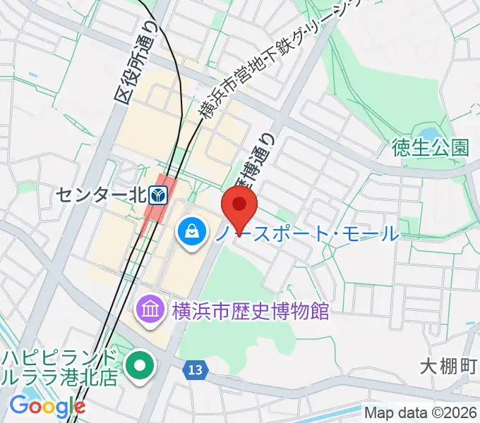 アサフ音楽院の地図