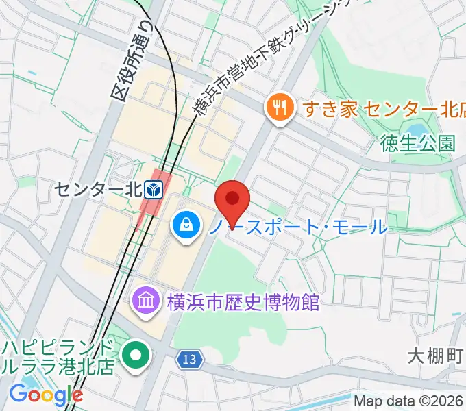 アサフ音楽院の地図