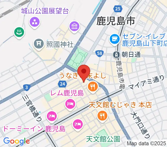 IFF STUDIOの地図