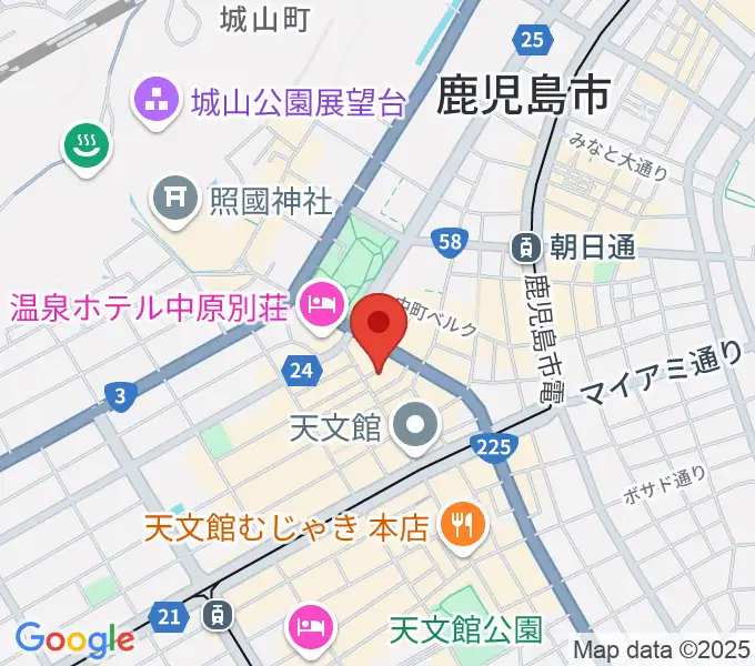 IFF STUDIOの地図