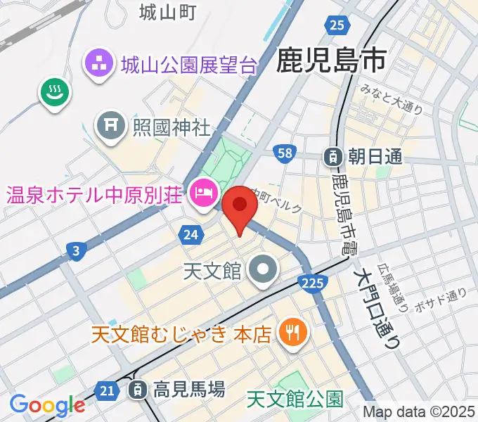 IFF STUDIOの地図