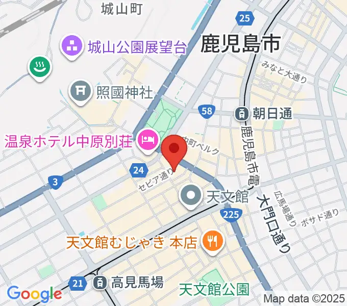 IFF STUDIOの地図