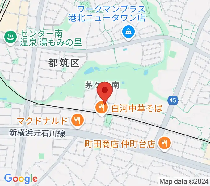 エルフラット本店ショールームの地図