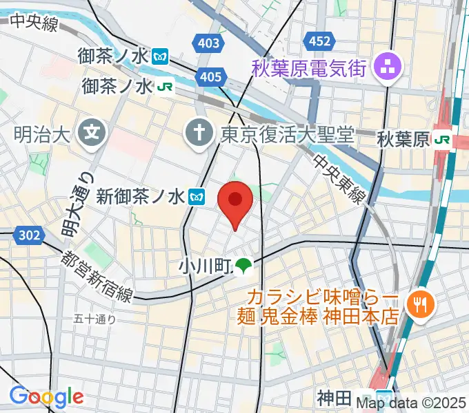 吉野幸子ボサノヴァギター&ボーカルスクールの地図