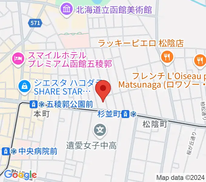 有限会社サウンドパパの地図