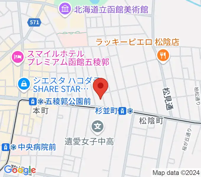 有限会社サウンドパパの地図