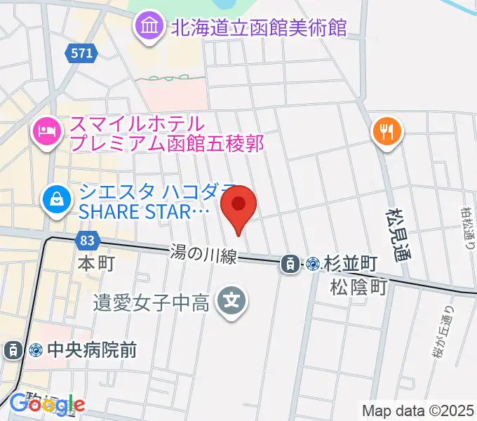 有限会社サウンドパパの地図