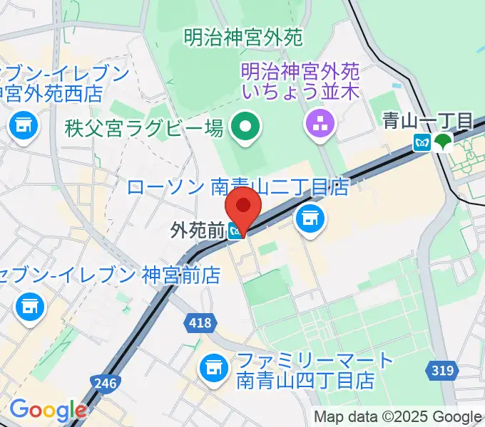 ココデシカの地図