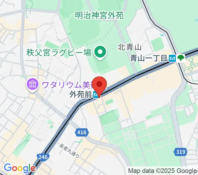 ココデシカの地図