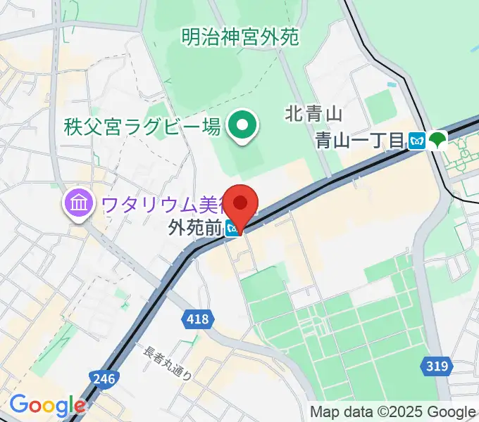 ココデシカの地図