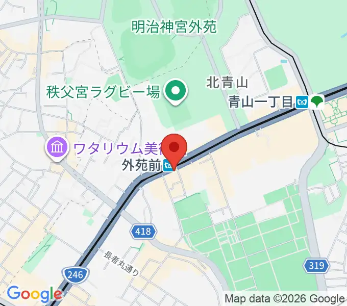 ココデシカの地図