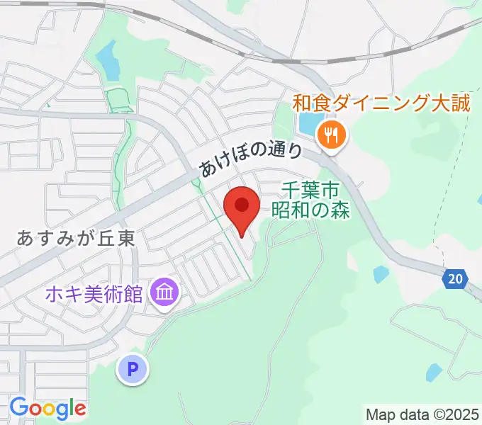 川島フルート・オカリナ スクールの地図