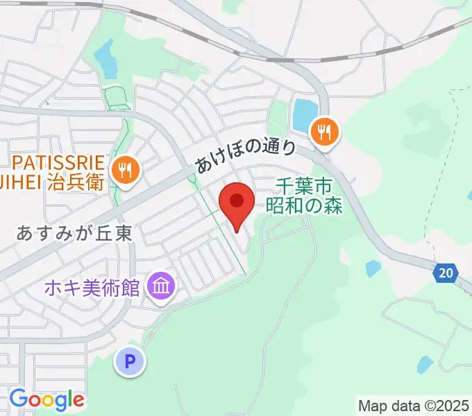川島フルート・オカリナ スクールの地図