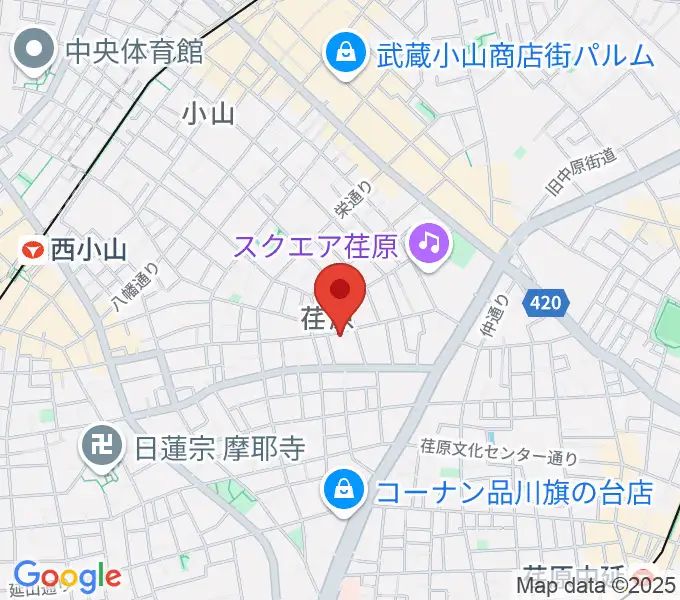 スタジオエルヴールの地図