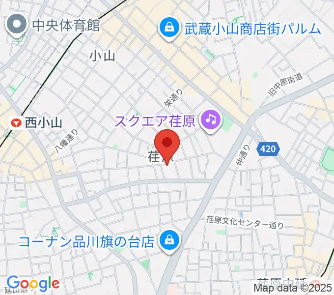 スタジオエルヴールの地図