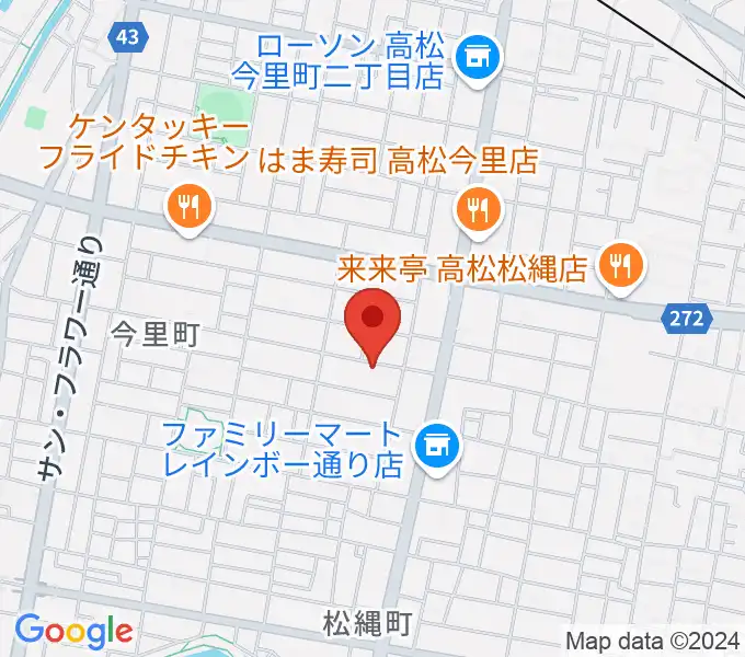 M-studioの地図