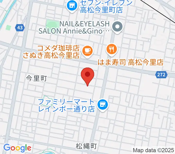 M-studioの地図