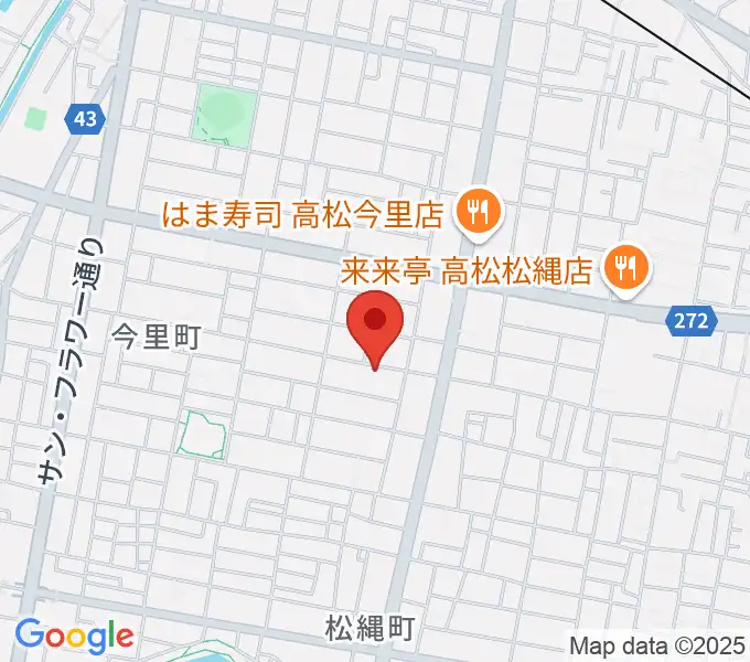 M-studioの地図