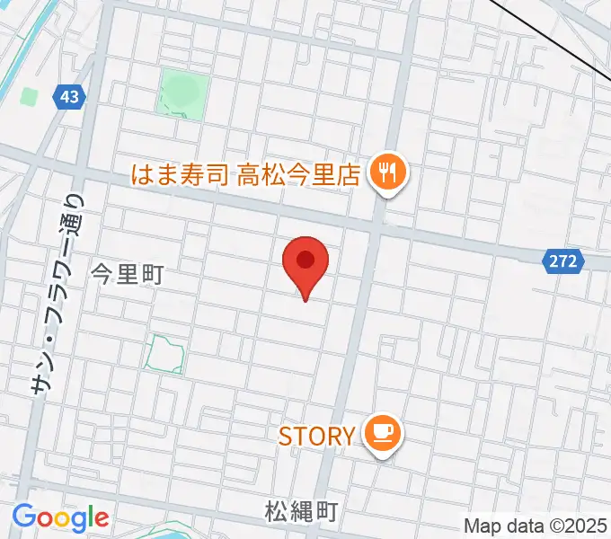 M-studioの地図