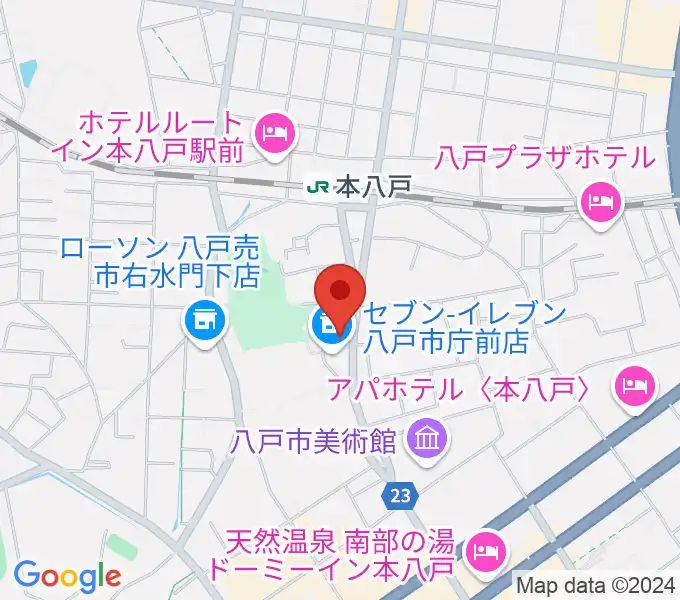 グルーヴィン楽器の地図