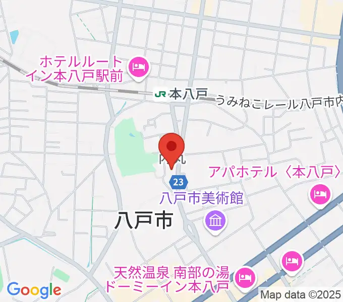 グルーヴィン楽器の地図
