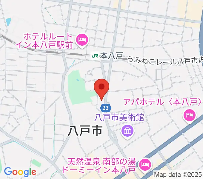 グルーヴィン楽器の地図