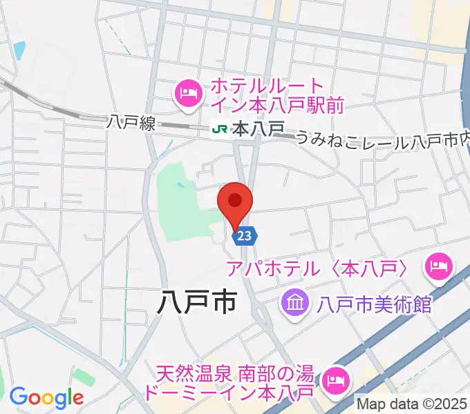 グルーヴィン楽器の地図
