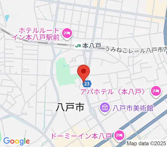 グルーヴィン楽器の地図